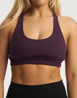 Sale ECHT Tennis Sweat Sports Bra Purple