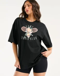 Clearance ECHT Tennis Tee Black