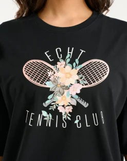 Clearance ECHT Tennis Tee Black