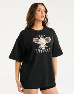 Clearance ECHT Tennis Tee Black