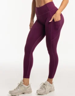 Online ECHT Thermal Pocket Leggings Purple