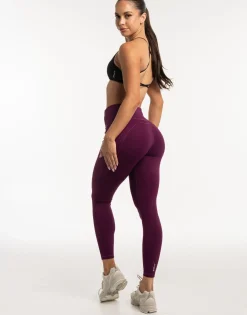 Online ECHT Thermal Pocket Leggings Purple