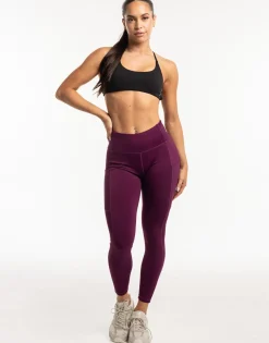 Online ECHT Thermal Pocket Leggings Purple