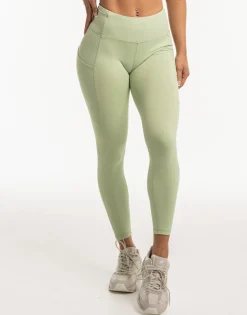 Best ECHT Thermal Pocket Leggings Light Green