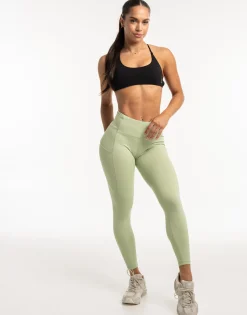 Best ECHT Thermal Pocket Leggings Light Green