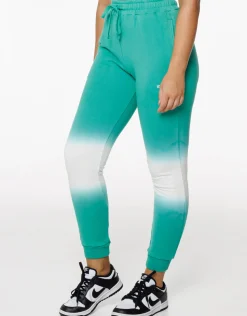 Fashion ECHT Tie Dye Joggers Green