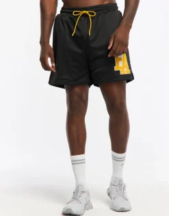 Fashion ECHT Top Marks Shorts Black/Yellow
