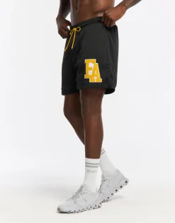 Fashion ECHT Top Marks Shorts Black/Yellow