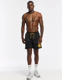 Fashion ECHT Top Marks Shorts Black/Yellow