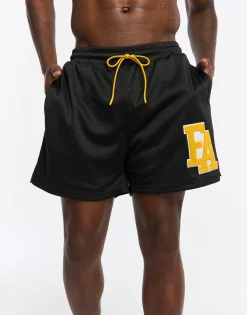 Fashion ECHT Top Marks Shorts Black/Yellow