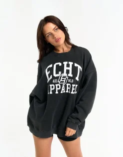 Clearance ECHT Top Marks Sweater Black