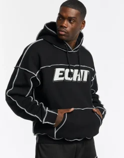 Fashion ECHT Track Hoodie Black