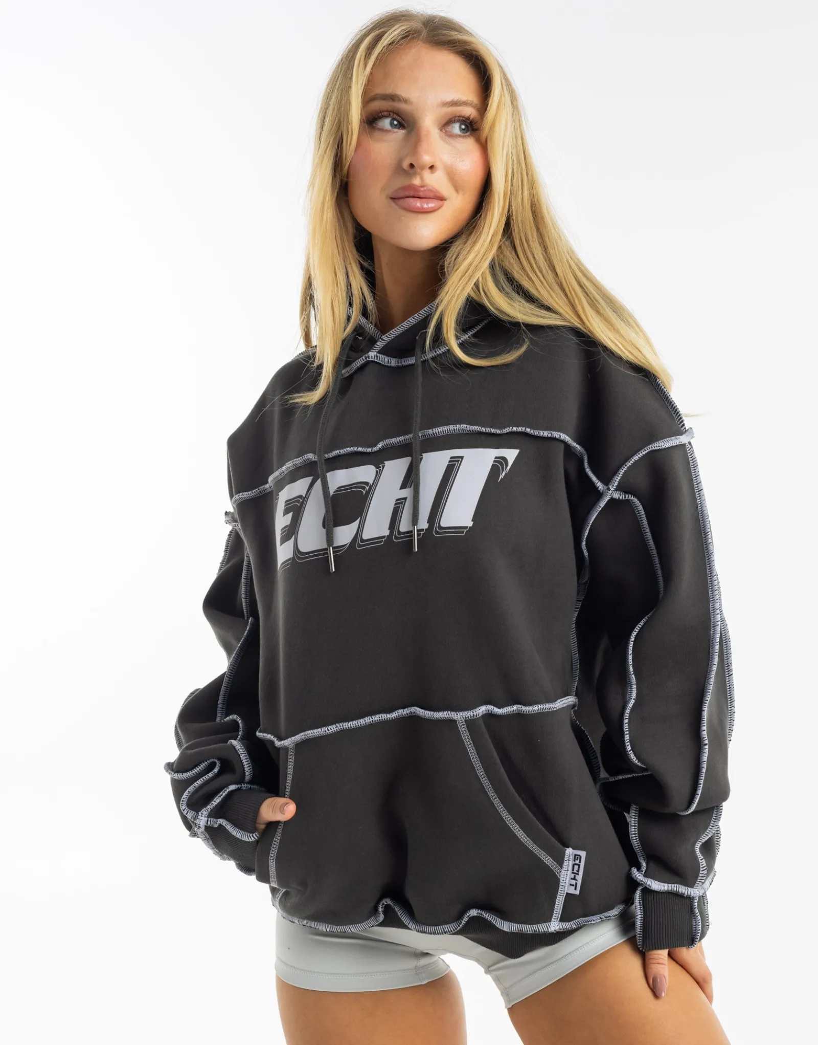 Discount ECHT Track Hoodie Pirate Black