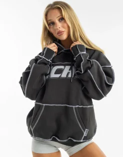 Discount ECHT Track Hoodie Pirate Black
