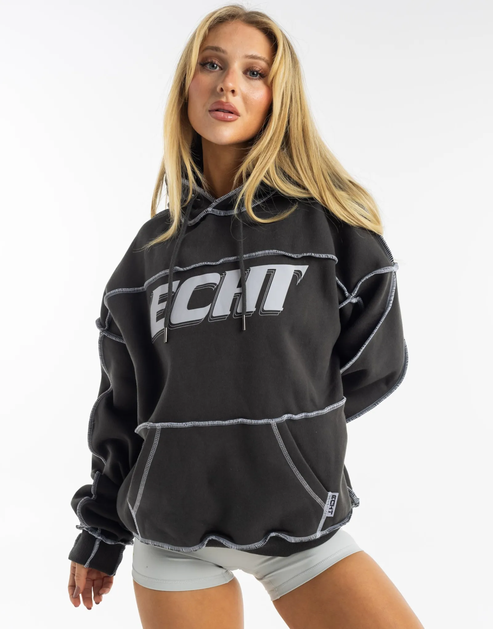 Discount ECHT Track Hoodie Pirate Black