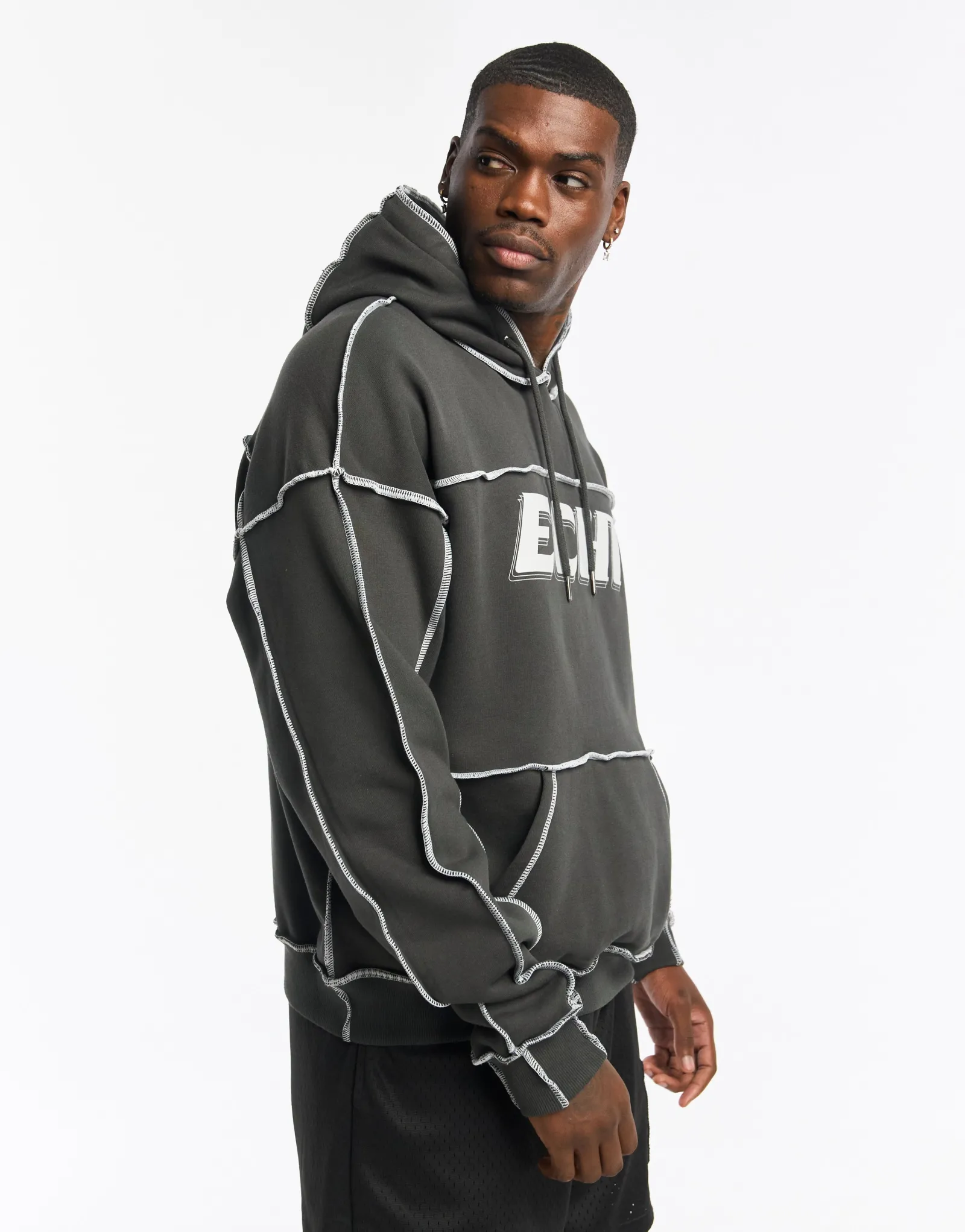 Hot ECHT Track Hoodie Pirate Black