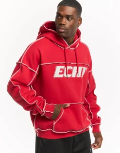 New ECHT Track Hoodie Red