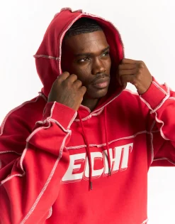 New ECHT Track Hoodie Red