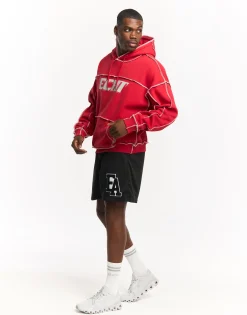 New ECHT Track Hoodie Red
