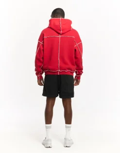 New ECHT Track Hoodie Red