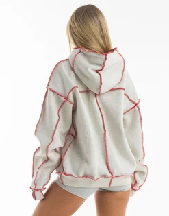 Outlet ECHT Track Hoodie Heather Grey