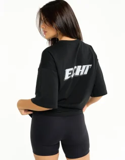 Outlet ECHT Track Oversize Tee Black