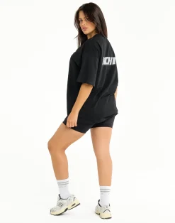 Outlet ECHT Track Oversize Tee Black