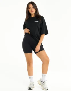 Outlet ECHT Track Oversize Tee Black