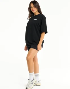 Outlet ECHT Track Oversize Tee Black