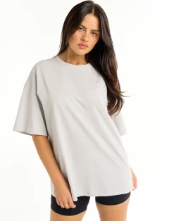 Best ECHT Track Oversize Tee Grey