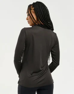Clearance ECHT Velocity Quarter Zip Running Top Black