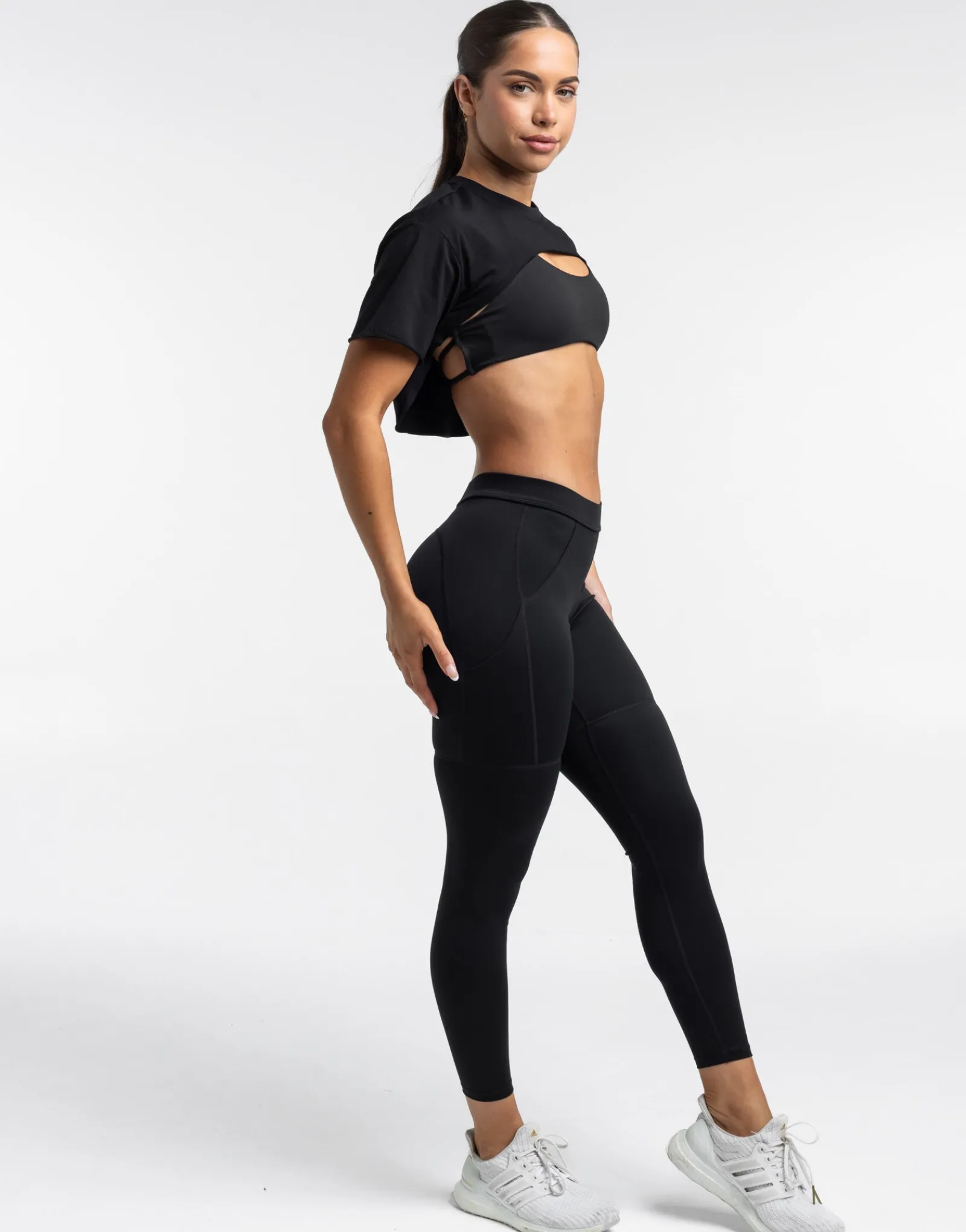 New ECHT Ventra Gym Tee Black