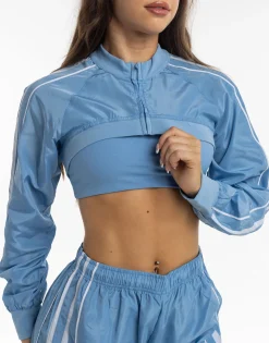 New ECHT Y2K Retro Speed Jacket Process Blue