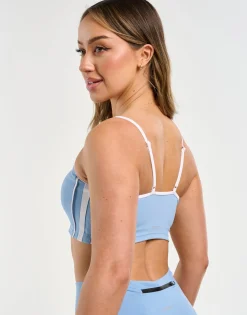 New ECHT Y2K Retro Speed Sports Bra Process Blue