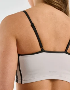 Discount ECHT Y2K Retro Speed Sports Bra Micro Grey