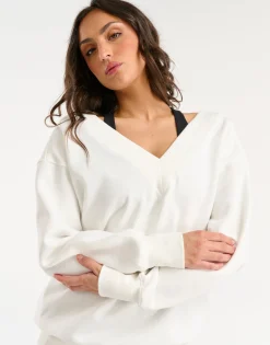 Clearance ECHT ZenLayer Pullover White